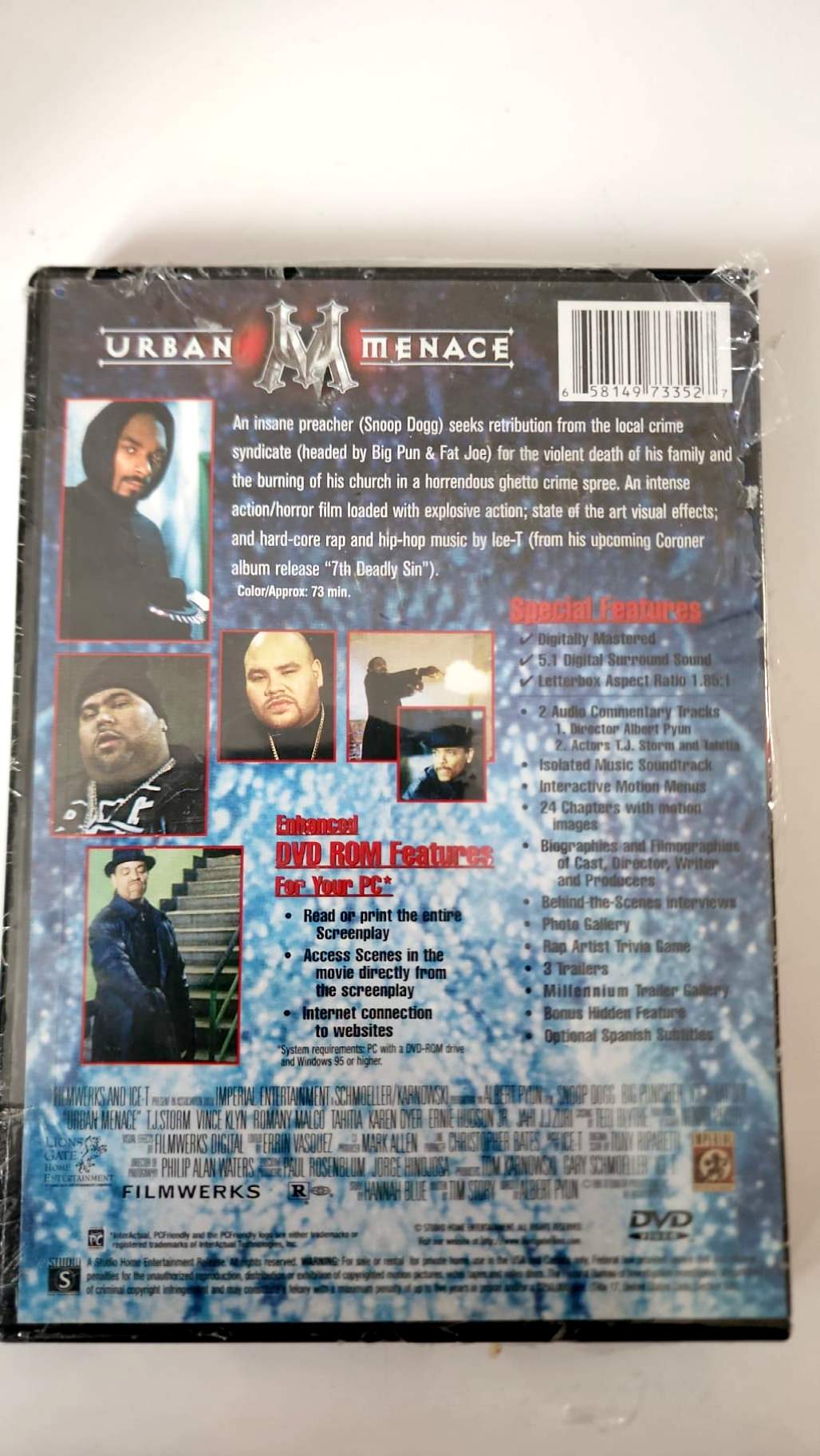 Urban Menace Millennium Series – recto