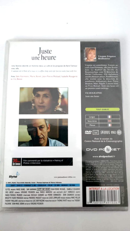 Juste une heure – DVD Pocket – Virginie Peignien – Marie Bunel, Sam Karmann