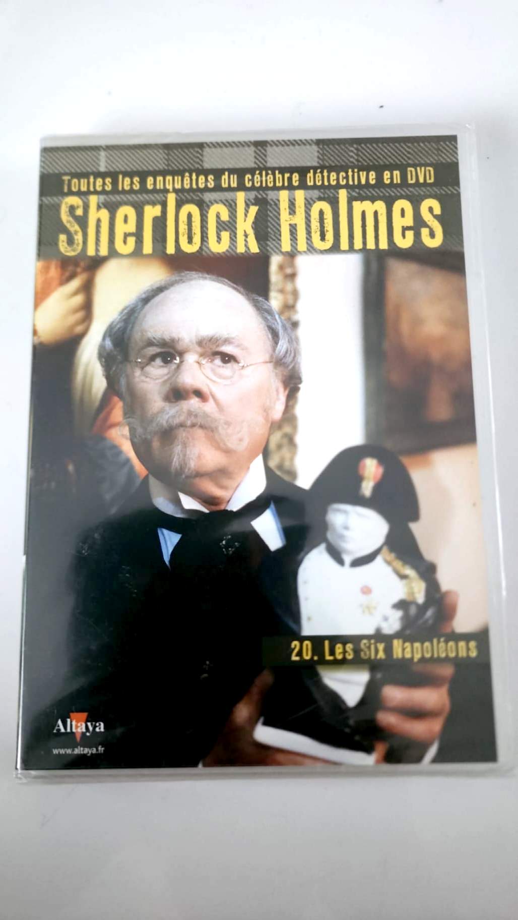 Sherlock Holmes – Les Six Napoléons n° 20 – DVD Altaya