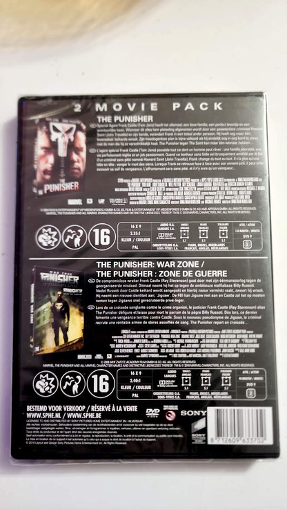 《惩罚者》+《惩罚者2：战争特区》– 索尼双碟装 DVD 套装