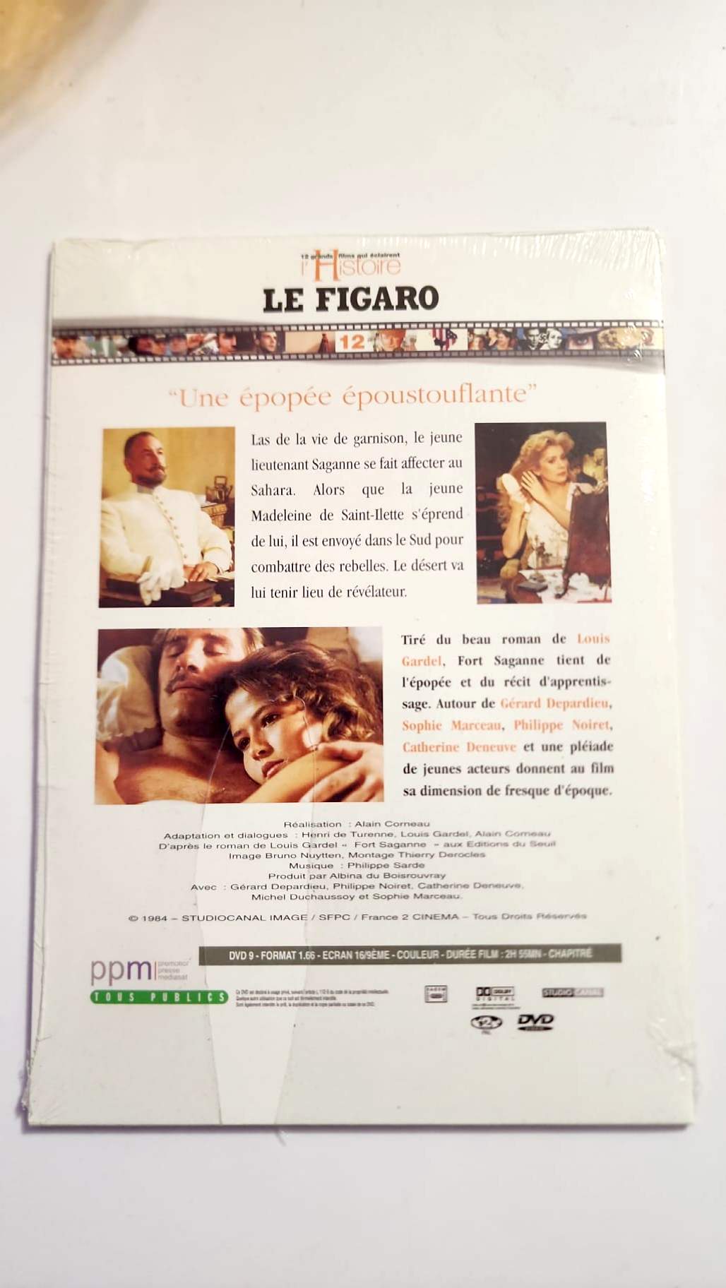 Fort Saganne DVD Le Figaro n° 12 – recto