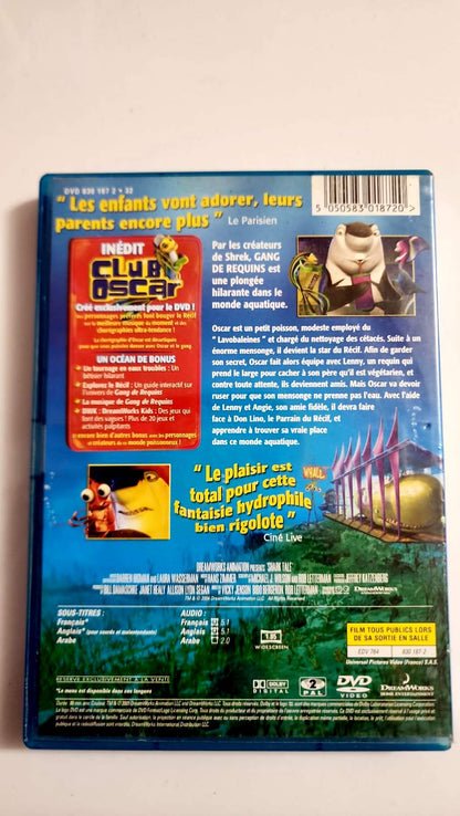 Dos de la jaquette du DVD Gang de Requins