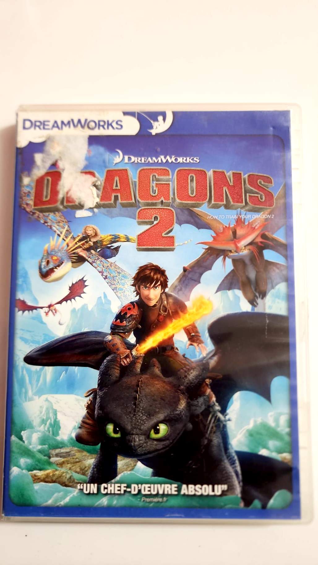 Détails et code-barres du DVD Dragons 2