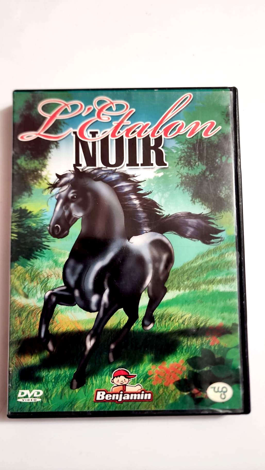 Jaquette avant du DVD L’Étalon Noir, édition Benjamin