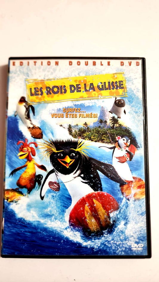 Jaquette arrière de l’édition double DVD Les Rois de la Glisse