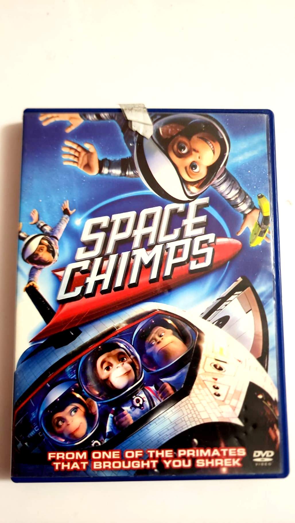 Jaquette avant du DVD Space Chimps