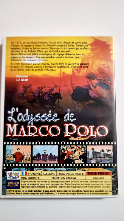 Face avant du DVD L’Odyssée de Marco Polo
