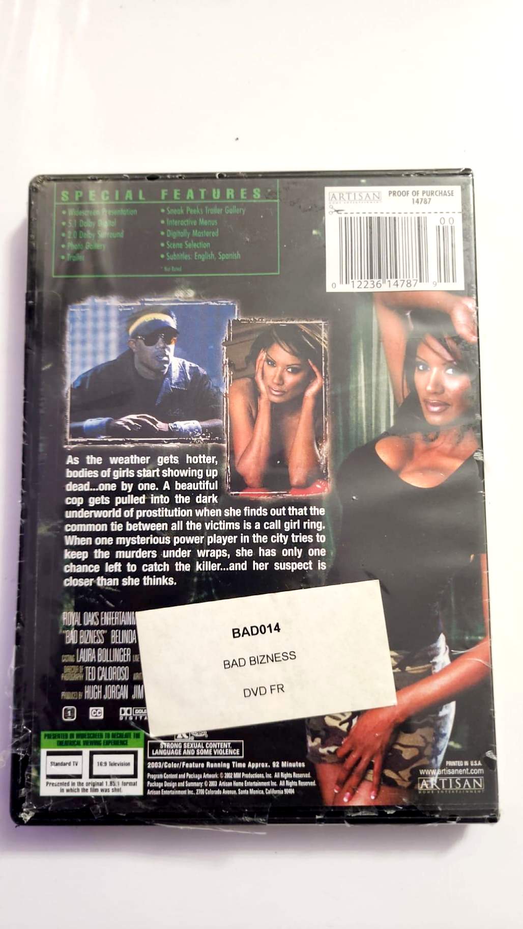 Bad Bizness code-barres UPC 012236147879