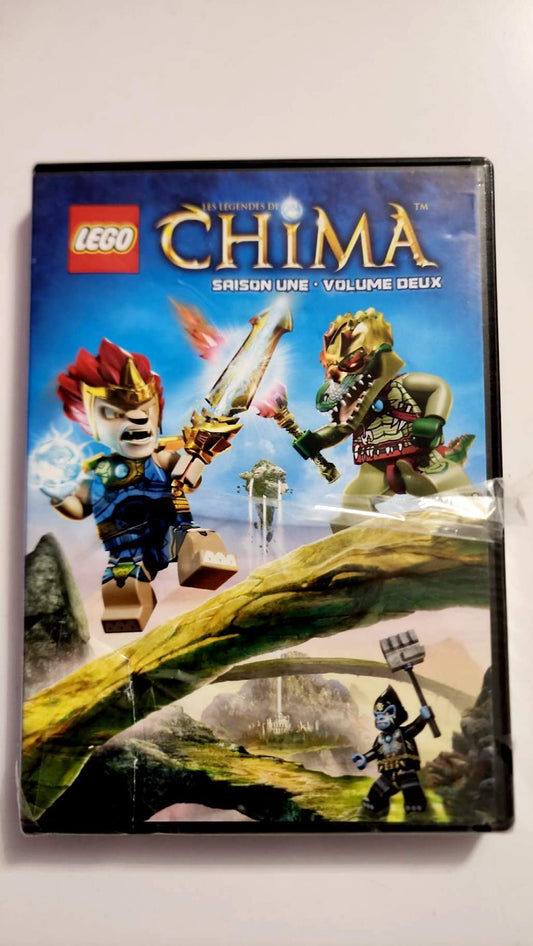 LEGO Les Légendes de Chima saison 1 volume 2 – jaquette avant DVD
