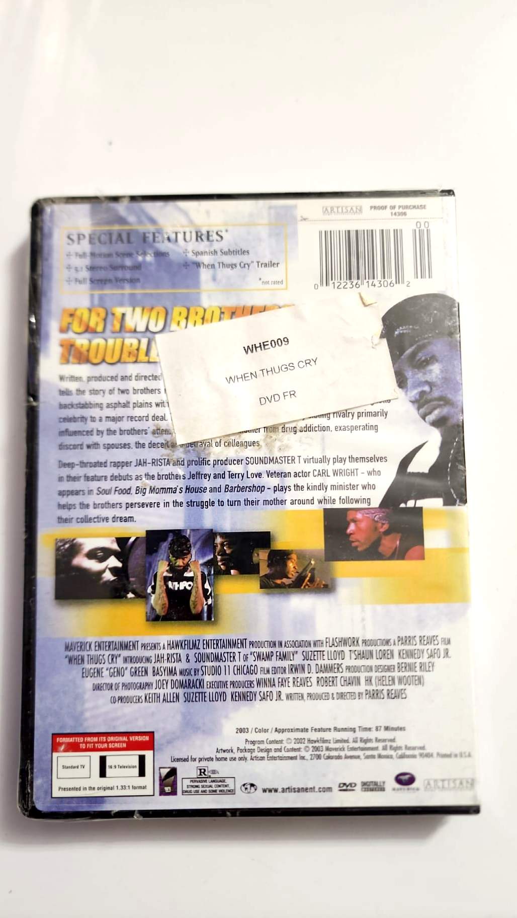 When Thugs Cry code-barres UPC 012236143062