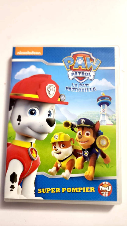 La Pat’ Patrouille Super Pompier – jaquette avant du DVD