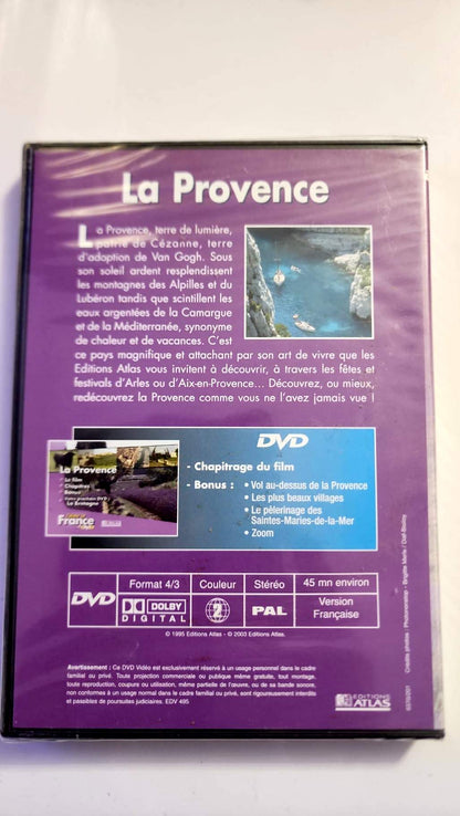 La Provence DVD Atlas verso caractéristiques et bonus