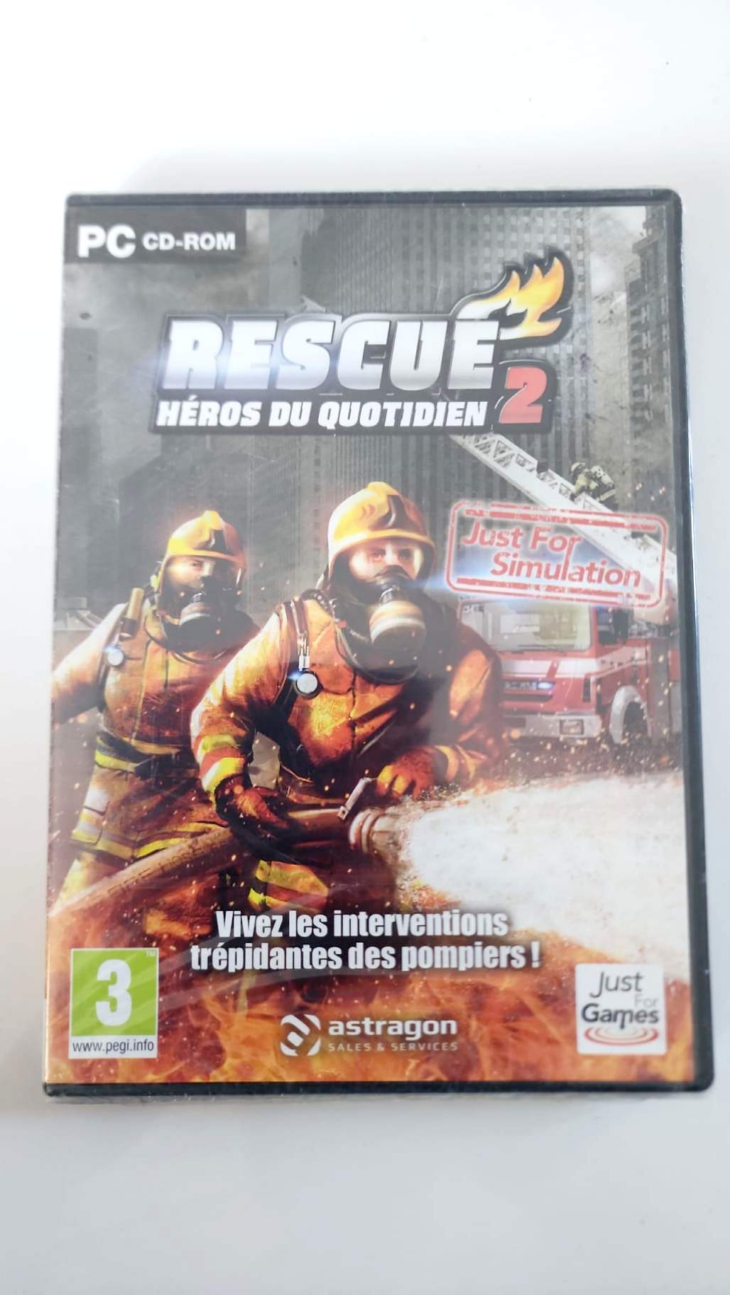 Rescue 2 Héros du quotidien, boîte PC avant