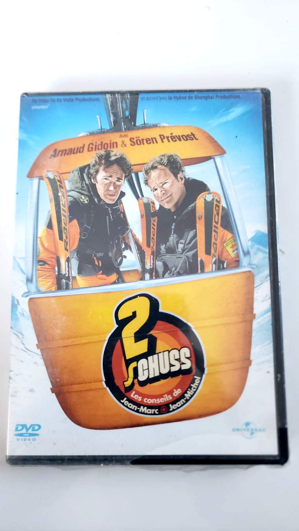 2 Schuss, jaquette avant avec Arnaud Gidoin et Sören Prévost