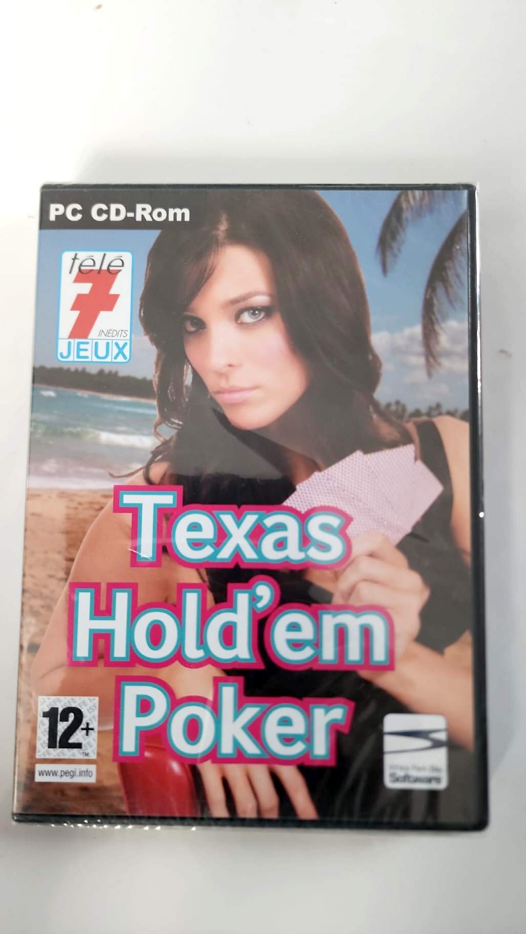 Texas Hold’em Poker PC CD-ROM Télé 7 Jeux, jaquette avant
