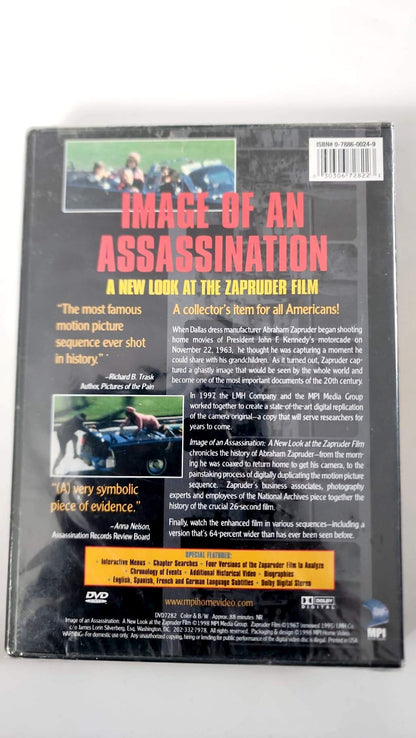 Image of an Assassination, dos du DVD MPI Home Video