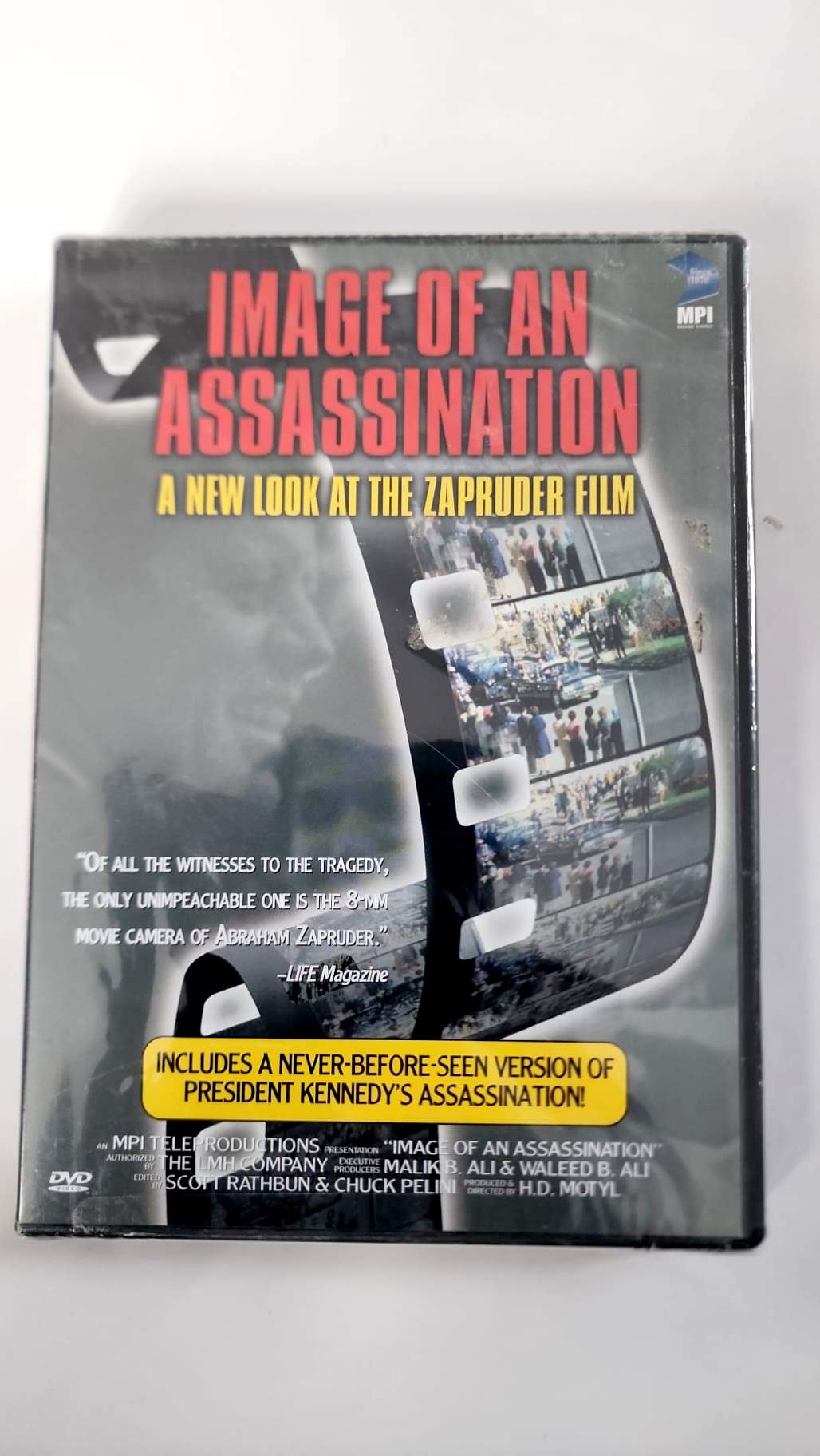 Image of an Assassination A New Look at the Zapruder Film, jaquette avant DVD
