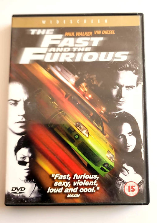 The Fast and the Furious DVD - Recto Widescreen