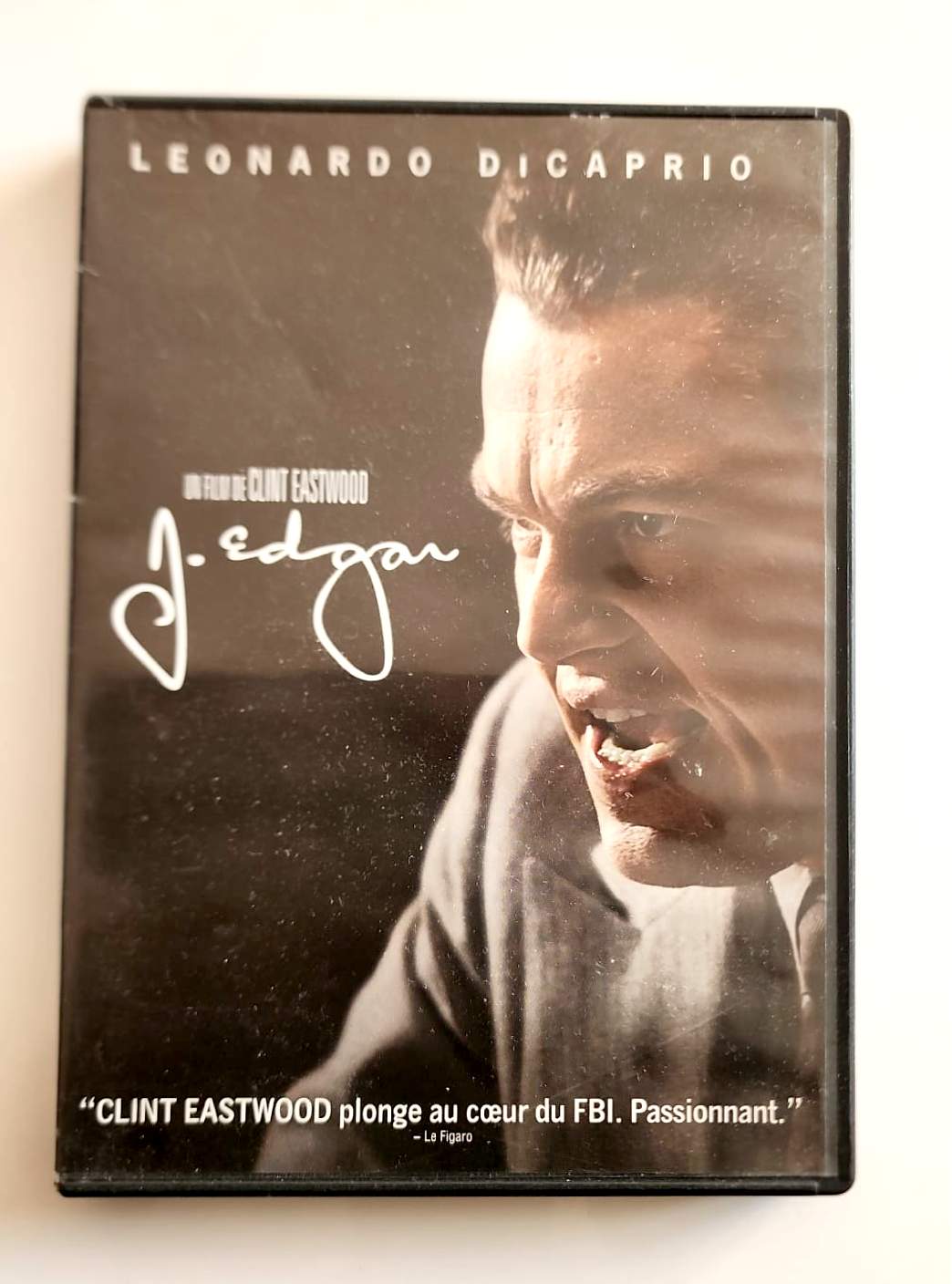 J. Edgar DVD - Recto avec Leonardo DiCaprio