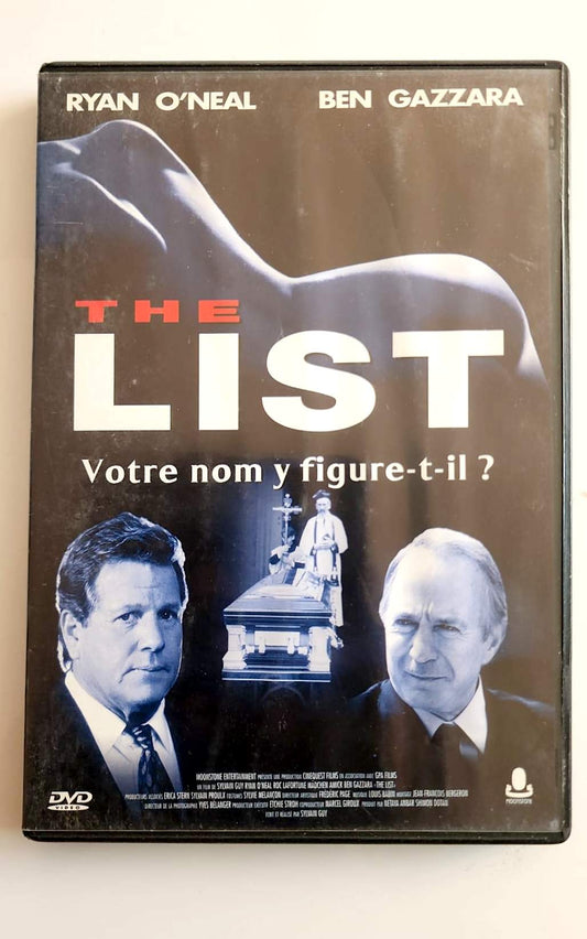 The List DVD - Recto avec Ryan O'Neal et Ben Gazzara