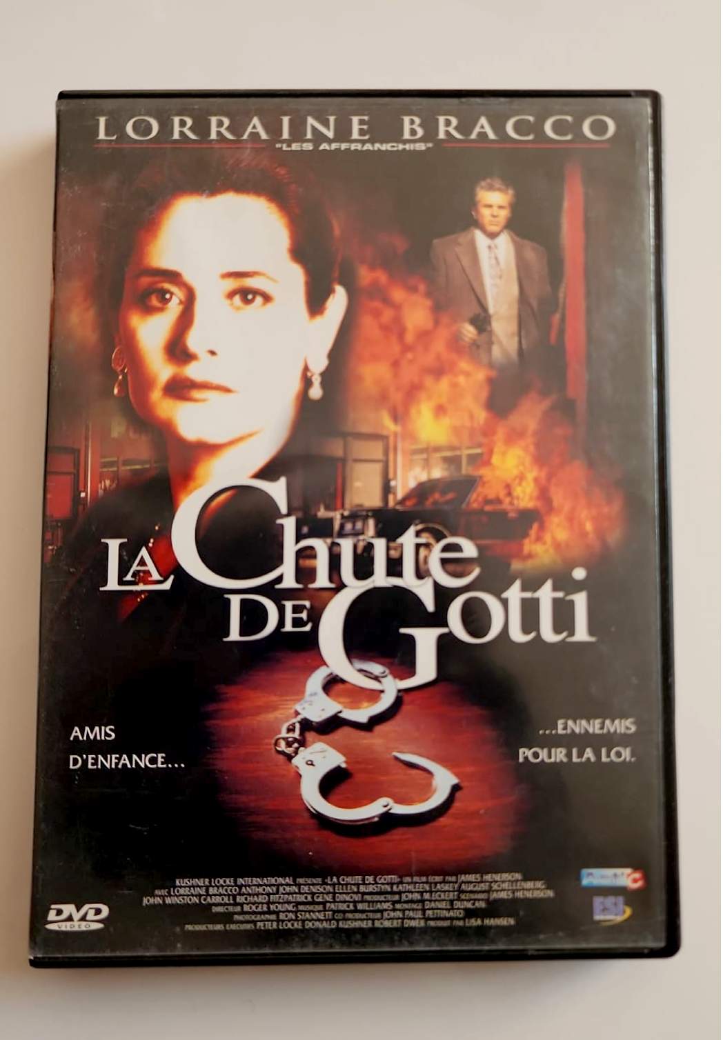La Chute de Gotti DVD - Recto avec Lorraine Bracco