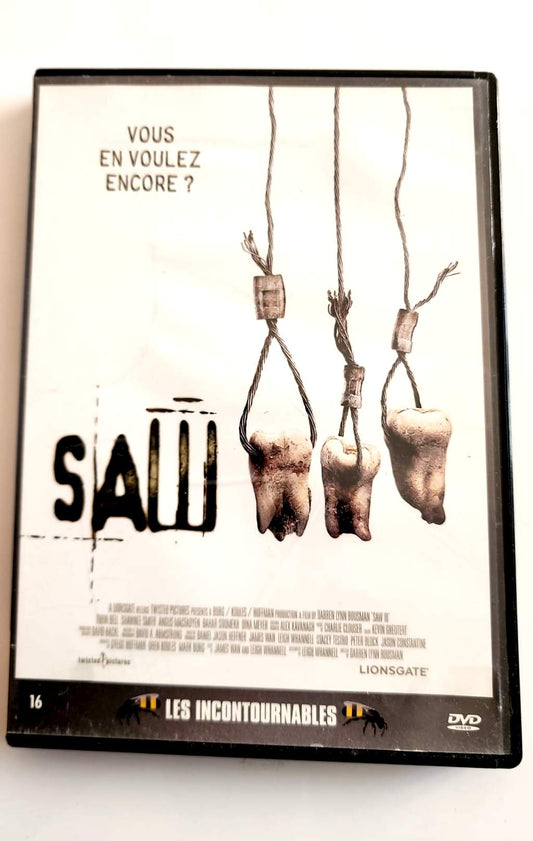 SAW III DVD - Recto Lionsgate Les Incontournables