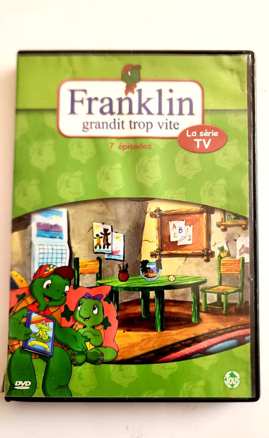 Franklin grandit trop vite - DVD - Dos de la pochette