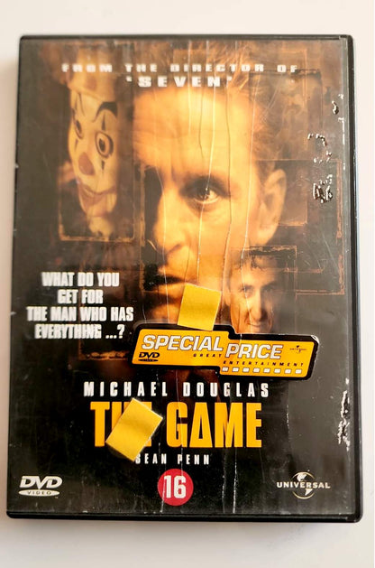 The Game DVD - Recto avec Michael Douglas