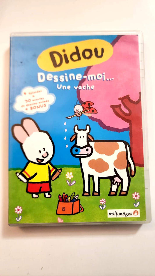 Didou Dessine-moi Une Vache - DVD - Pochette avant