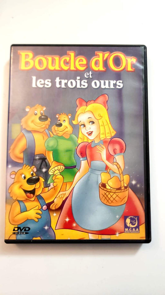 Boucle d'Or et les Trois Ours - DVD - Pochette avant