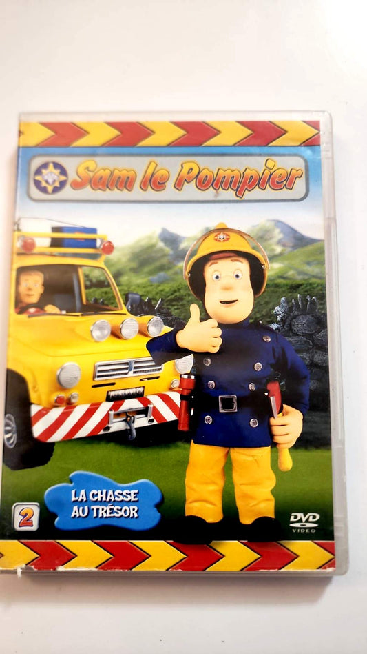 Sam le Pompier Vol. 2 La Chasse au Trésor - DVD - Pochette avant