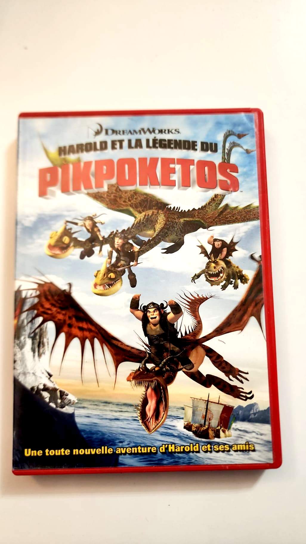 Harold et la Légende du Pikpoketos - DVD - Pochette avant