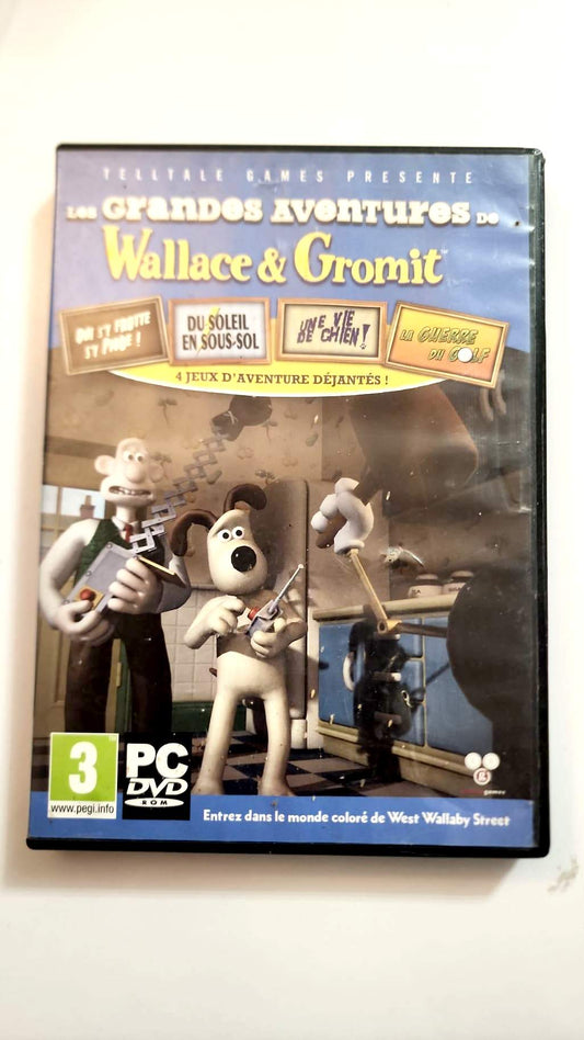 Wallace & Gromit Grandes Aventures - Jaquette PC recto