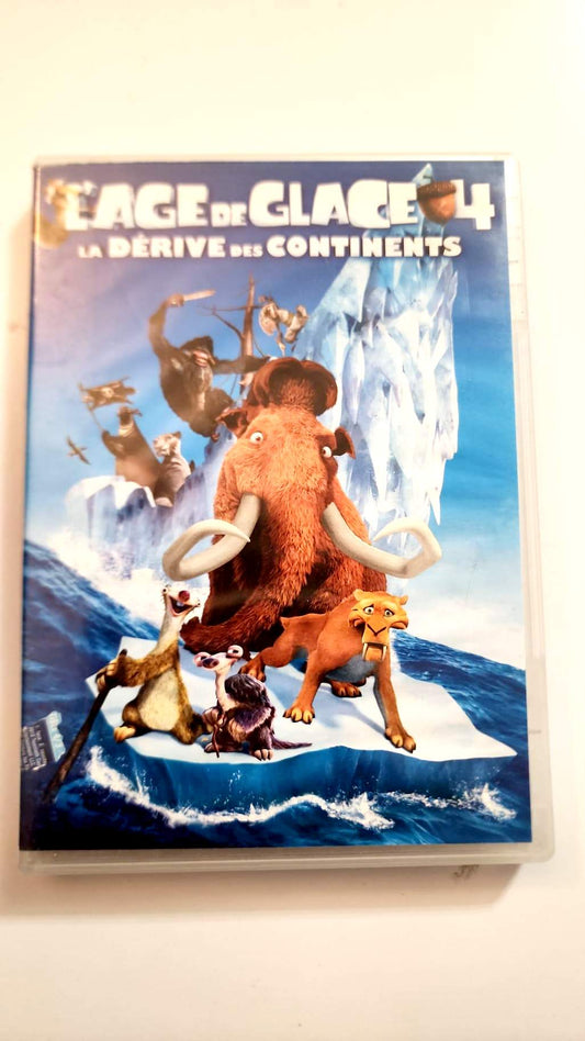L'Age de Glace 4 La Dérive des Continents - Pochette DVD recto