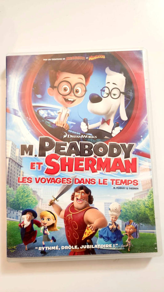 M. Peabody et Sherman - DVD - Pochette avant
