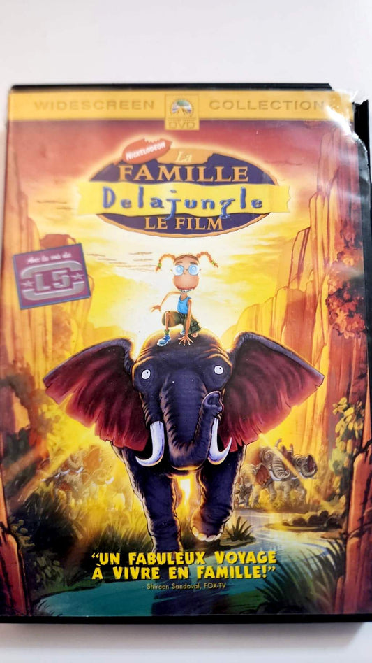 La Famille Delajungle Le Film - Pochette DVD recto