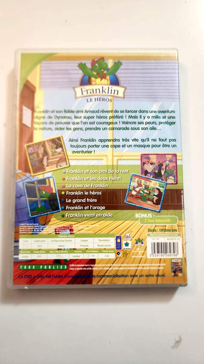Franklin Le Héros - Pochette DVD verso