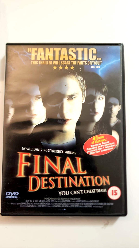 Final Destination - Pochette DVD recto