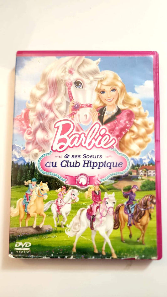 Barbie et ses Sœurs au Club Hippique - DVD - Pochette avant