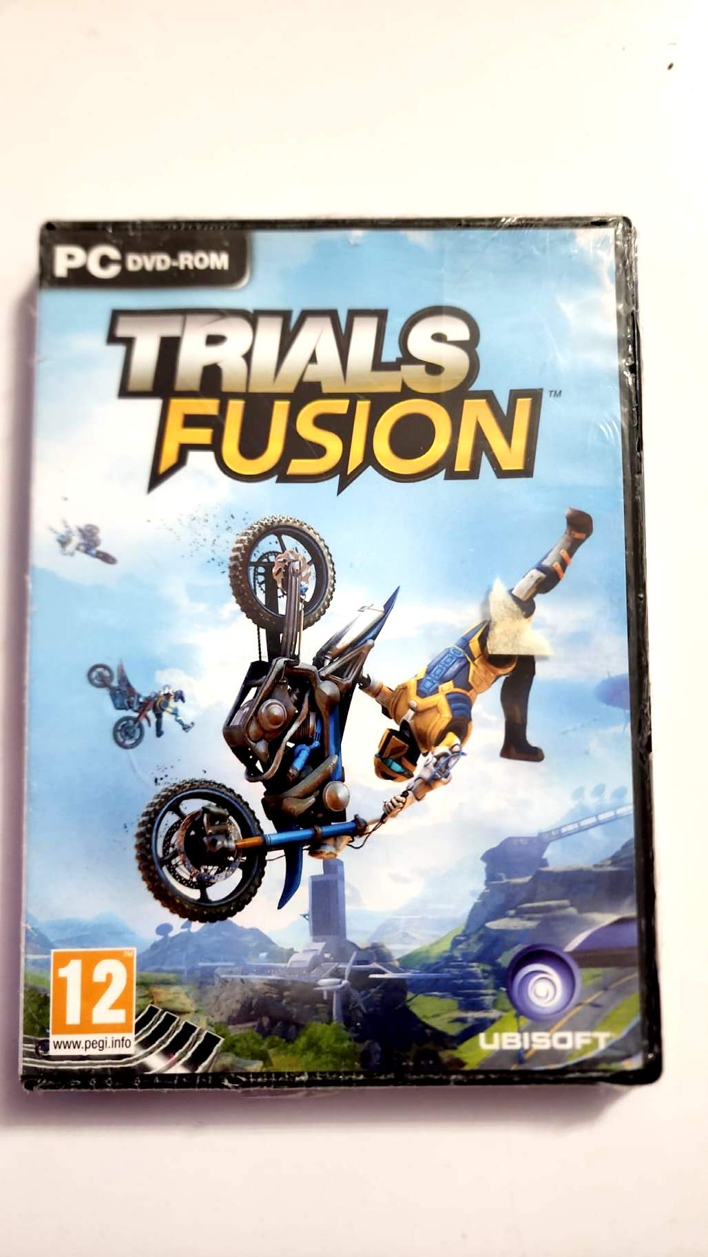 Trials Fusion PC DVD-ROM Ubisoft, jaquette avant