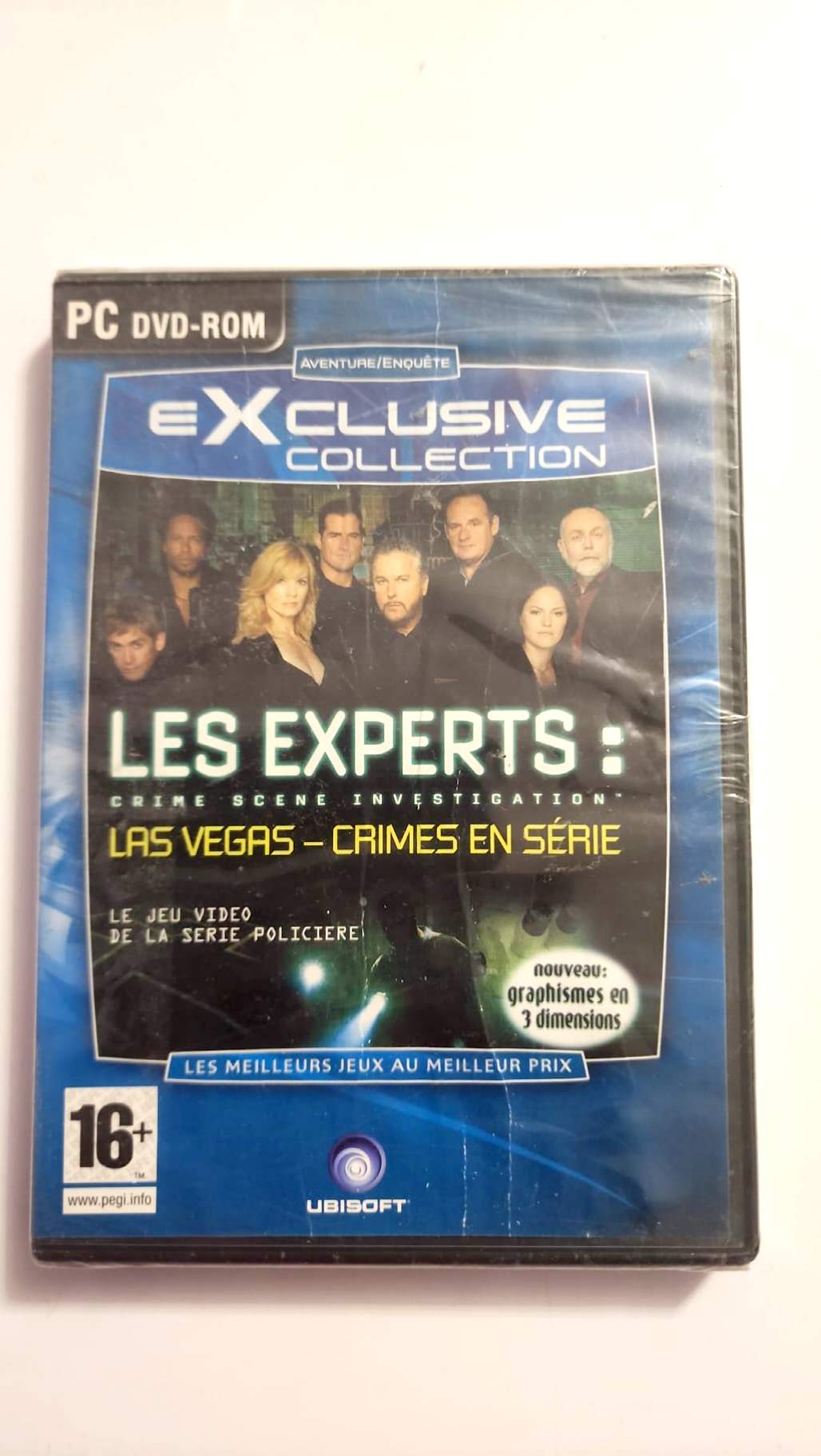 Les Experts Las Vegas Crimes en série eXclusive Collection Ubisoft PC DVD-ROM face avant