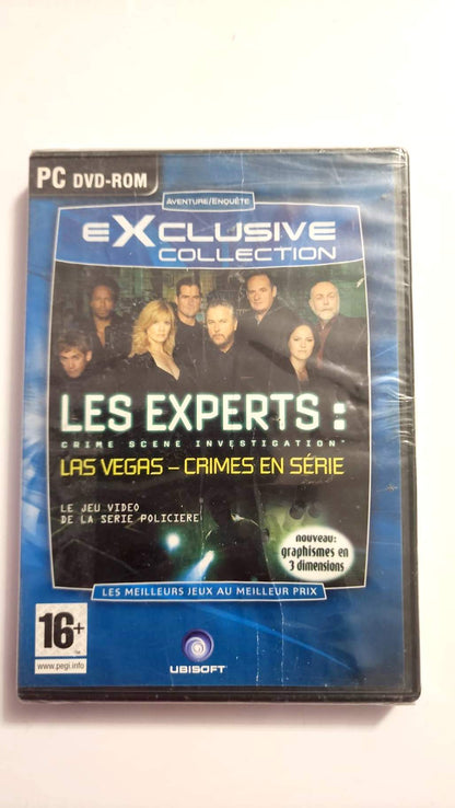 Les Experts Las Vegas Crimes en série eXclusive Collection Ubisoft PC DVD-ROM face avant