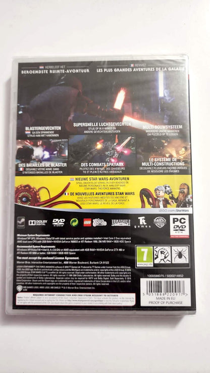 Dos de la jaquette LEGO Star Wars The Force Awakens PC