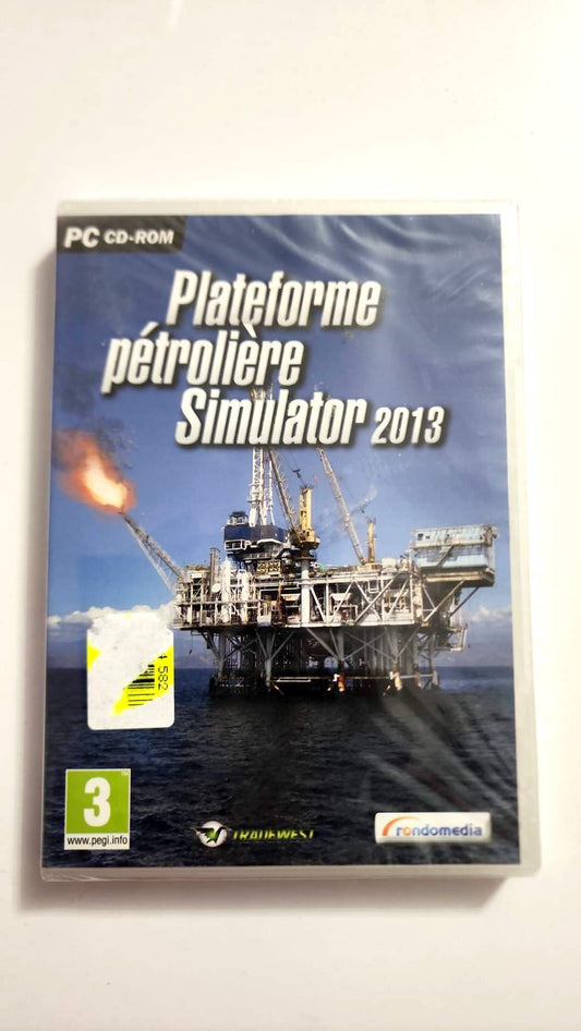 Oil Platform Simulator 2013 PC CD-ROM Juego en español Simulación Gestión Trade West PEGI 3+ Nuevo precintado