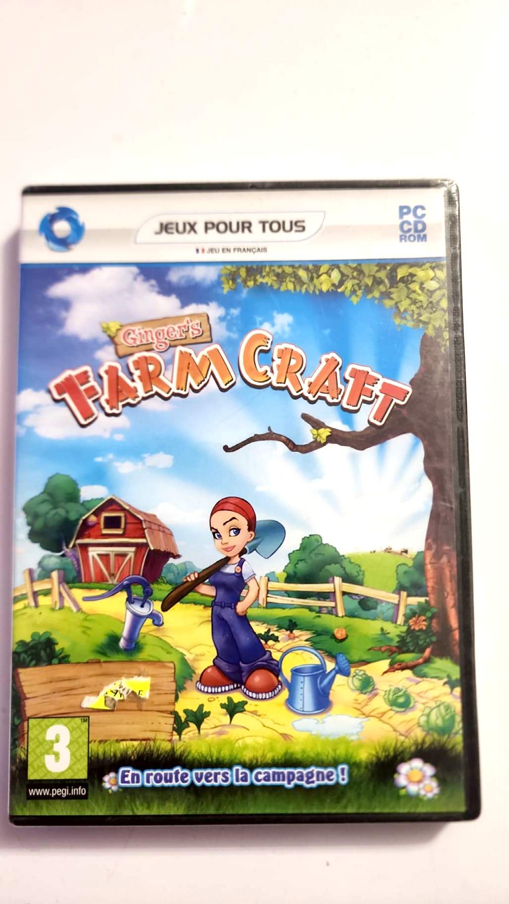 Ginger’s Farm Craft PC CD-ROM, face avant, collection Jeux pour tous