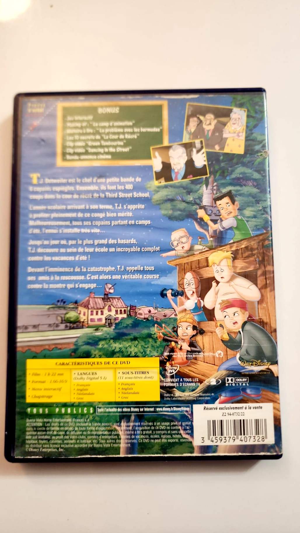 La Cour de Récré Vive les Vacances DVD - Pochette avant
