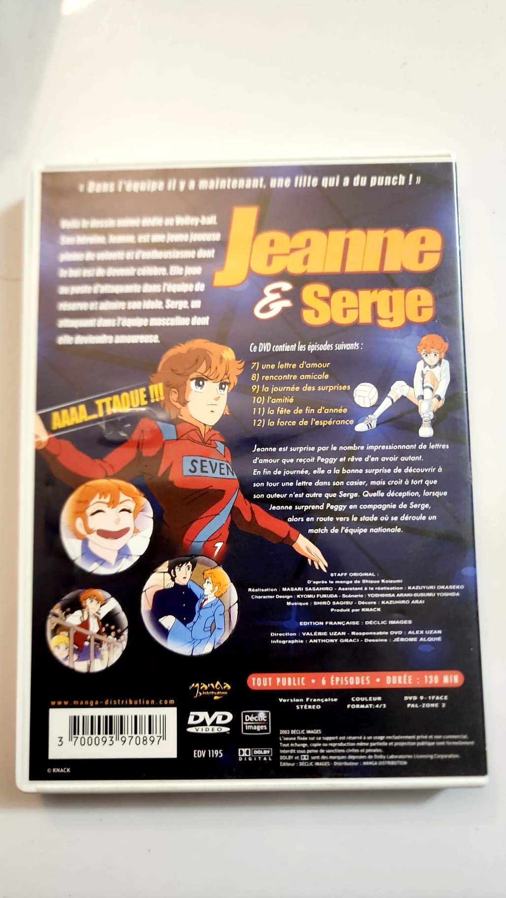 Jeanne & Serge DVD 2 - Pochette avant