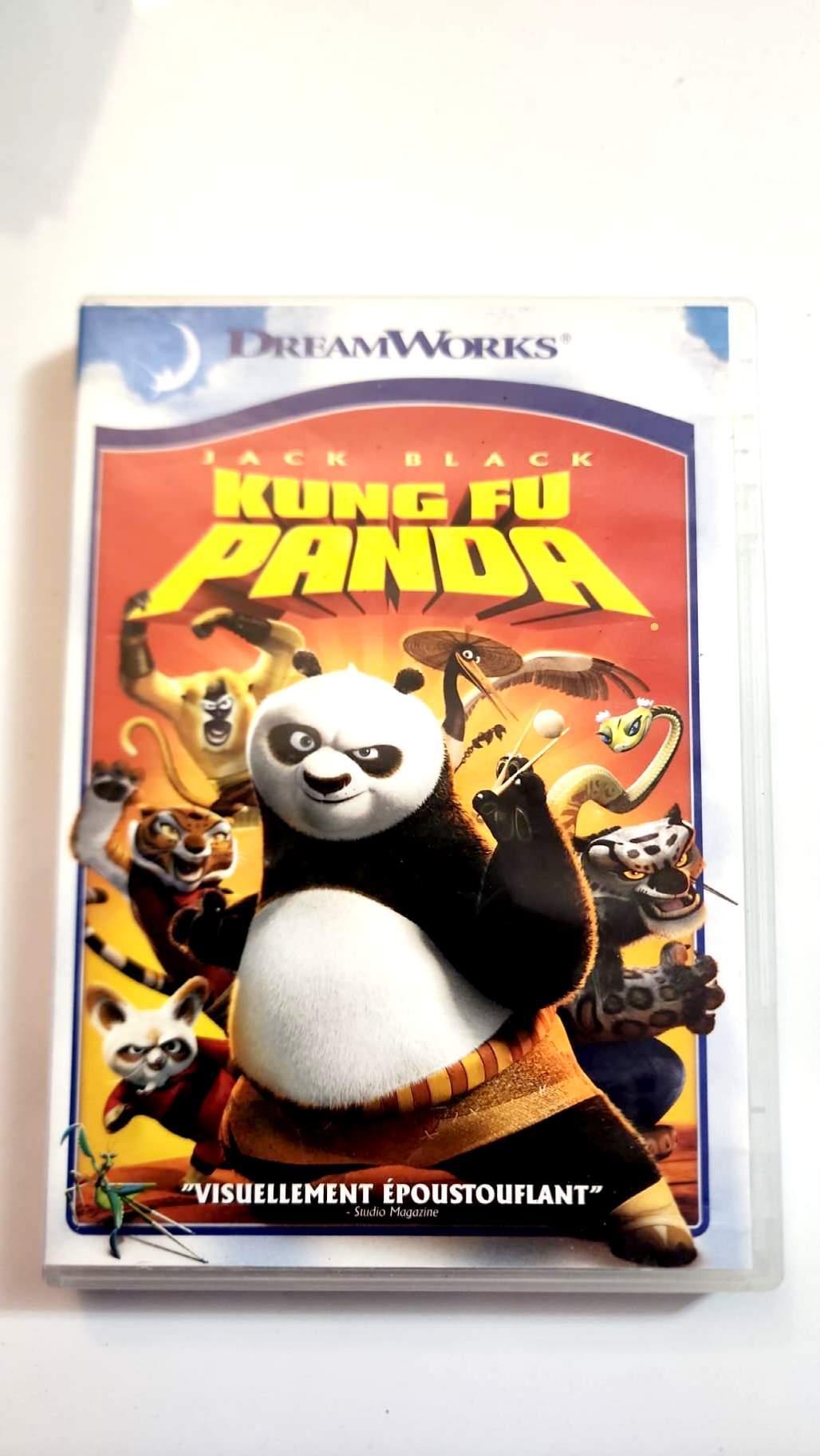 Kung Fu Panda DVD - Pochette arrière