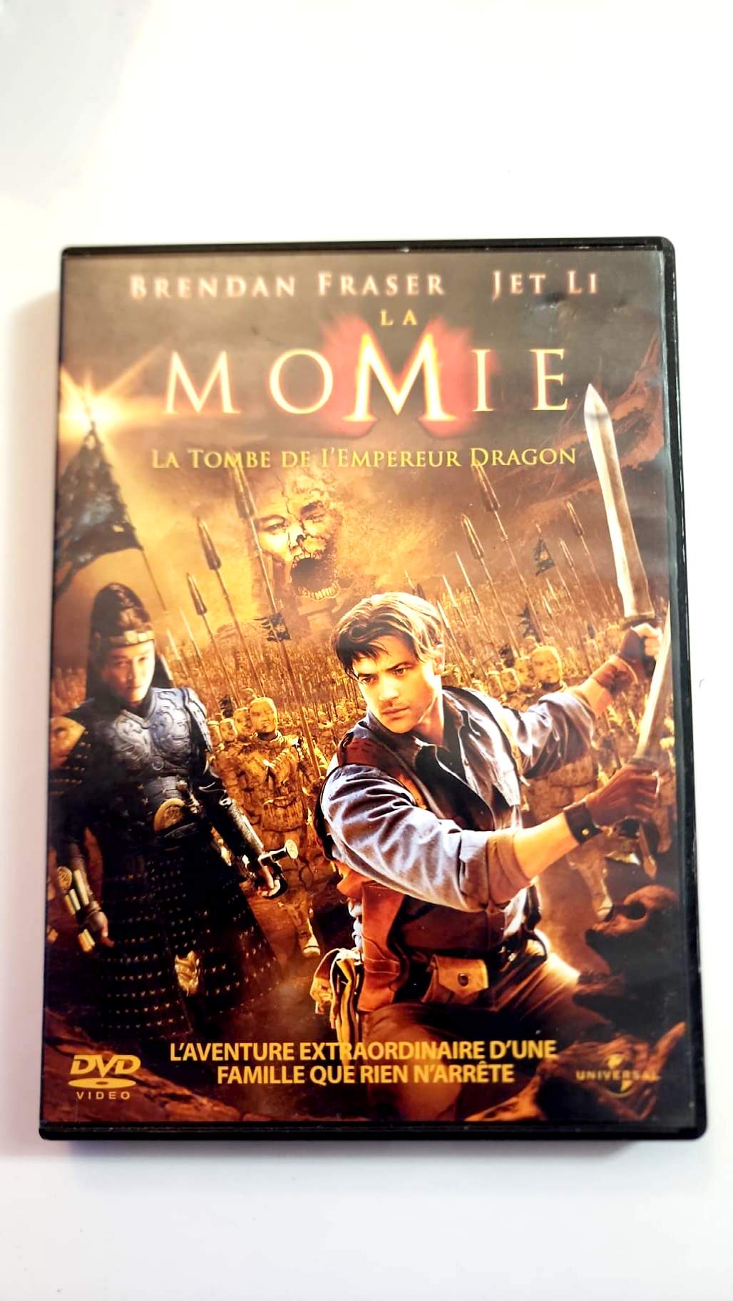 La Momie Tombe Empereur Dragon DVD - Pochette avant
