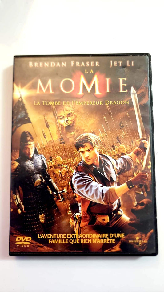 La Momie Tombe Empereur Dragon DVD - Pochette avant
